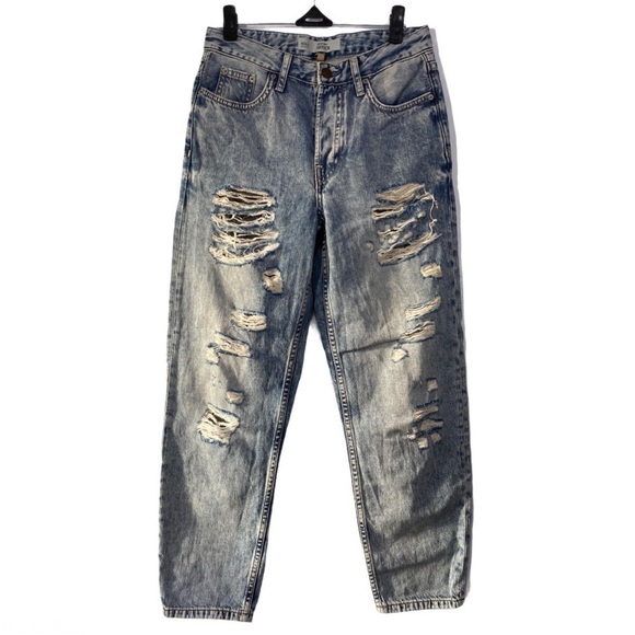 Topshop Motto Hayden Ripped Jeans - Picture 2 of 7